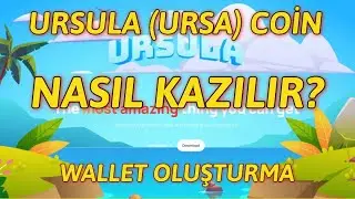URSULA (ursa) Coin Nasıl Kazılır? | Ursula Coin Mining | Wallet adresi oluşturma | Hiveos ayar...