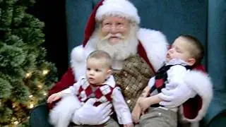 Visiting Santa in Yakima