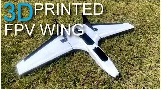Fully 3d Printed FPV Wing - Will it fly?