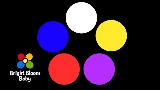 High Contrast Baby Sensory ⭐️⚡ | Neon Moving Shapes on Black | 30 Minute