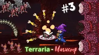 Террария - НОВЫЙ МАГ (Мастер) #3 Стенка