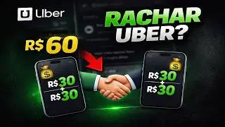 Como dividir a conta de uma corrida no Uber ! Compartilhando o valor da corrida com amigos !