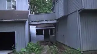 ABANDONED Housing Development in the woods:  Ponderosa Subdivision (Cary, NC)
