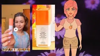 Reacting to Avneet Kaur's skincare+makeup routine
