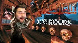 120 HOURS IN MY VALHEIM SERVER + FIRST PERSON MODE!~