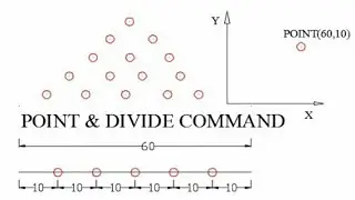 🔥POINT COMMAND IN AUTOCAD !! MULTIPLE POINT COMMAND !! DIVIDE COMMAND !! MEASURE COMMAND
