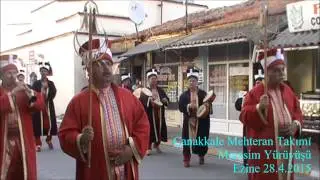 Ezine Belediyesi Kutlu Doğum Haftası Merasim Yürüyüşü