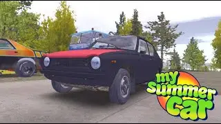 Finished Car + New Paint Job - My Summer Car #4