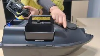Bait boat GPS remote control matching operation