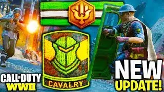 *NEW UPDATE in COD WW2* NEW CAVALRY DIVISION, SPECIALISTS BASIC TRAINING & MORE! [UNITED FRONT DLC]