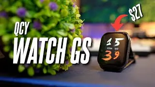 Baby brother to the QCY Watch GT! QCY Watch GS Review!