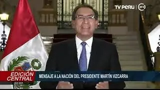Presidente Martín Vizcarra MENSAJE a la Nación 16 de septiembre 2018