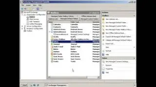 Create a New Managed Custom Folder and Add Managed Content Settings in Exchange 2007