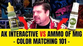 AK Interactive 3rd Generation Acrylics Review VS Ammo of Mig: Are they really a perfect match?