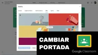 ✅ CÓMO CAMBIAR FOTO DE PORTADA 🖼️ EN GOOGLE CLASSROOM