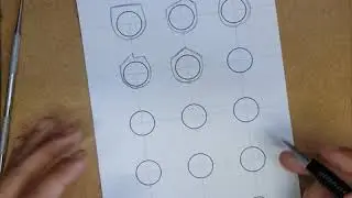 עיצוב טבעת- סקיצות מהירות בדף ושעווה