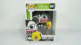 Funko Pop Vinyl Disney Vampire Teddy with Duck Unboxing