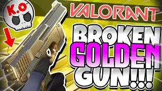 How To Get The OP GOLDEN GUN In VALORANT ! ( Spike Rush Gameplay )
