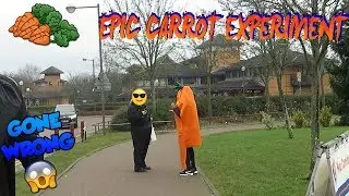 WALKING AROUND IN PUBLIC IN A CARROT SUIT (GONE WRONG)| Social Experiment