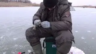 Зимняя рыбалка после оттепели 2019 - 20 . ( Ловля карася )