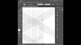 Monogram letter PM Hexagonal shape logo Design #shorts #illustrator #tutorial