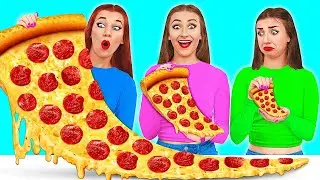 אתגר מזון גדול, בינוני או קטן | קרב אוכל Multi DO Challenge