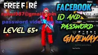 TODAY ID GIVEAWAY FREE FIRE  FREE FIRE ID PASSWORD GIVEAWAY    FREE FIRE ID GIVEAWAY TODAY #giveaway