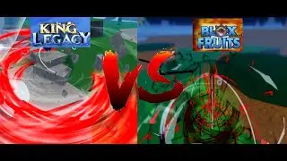Comparando la dough de blox fruits y la dough de king legacy