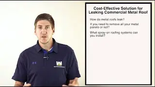 Cost-Effective Solution For Leaking Commercial Metal Roof