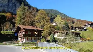 LAUTERBRUNNEN VILLAGE IN SWITZERLAND