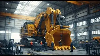 Inside the R 9800 Factory – The Production Process of the World’s Largest Excavator
