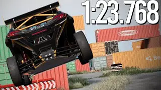 BeamNG 0.30 - Taking Back the World Record on Dockside Dart!