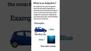 ADJECTIVE | English Adjectives | English vocabulary  #adjective #adjectives