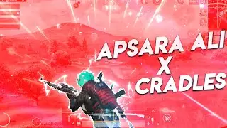 Apsara Aali x Cradles | FOUR FINGER + GYROSCOPE | REDMI NOTE 9 PRO | PUBG MONTAGE | Mr Flanker