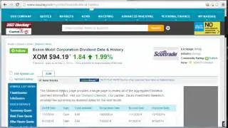 Gordon Dividend Model on Excel