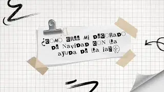 ¿Cómo cree mi decorado de Navidad con la ayuda de la IA?