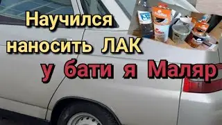 Повторная покраска крыла