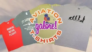 Aviation Themed T-Shirts and Clothing