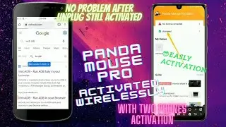 How to Panda mouse pro activate without pc ||wireless activation without pc 