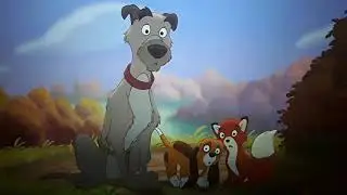 The fox and the hound 2 (2006) the chased scene.