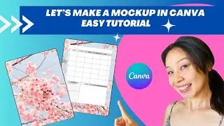 Design a Tablet Mockup in Minutes with Canva Elements!  (Easy Tutorial)