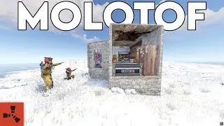 MOLOTOFLA RAİD ATARAK ZENGİN OLMAK!  (5 MOLOTOF RAİD) | Rust Türkçe (1/2)