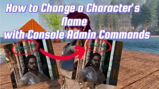 How to Change a Character's Name with Console Admin Commands #arkascended #ark #arksurvivalevolved