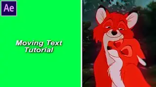 Moving Text Tutorial | After Effects Tutorial