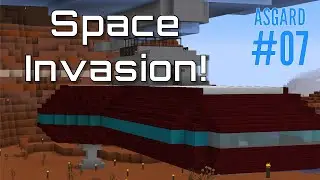 Space Ship Build and Store Upgrades | Minecraft Era of Asgard #07