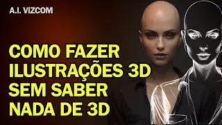 Como fazer desenhos incríveis  em 3 minutos sem saber desenhar. #vizcom