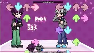 FNF เพลง DataDivaV2 Akitaka vs Spiky (Occupying the whole field Doki Medley)