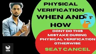 Physical Verification of JOSAA 2021|WHAT,HOW AND WHEN Physical Verification JOSAA 2021| @CodeWares ​