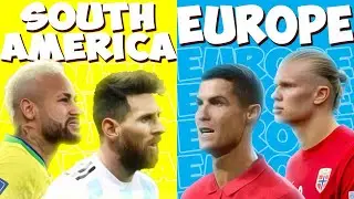 Team South America vs Team Europe | who will win ? | Efootball 24 Mobile