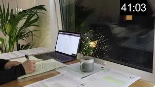ادرس 📖📚معي لمدة 4 ساعات💯 بتقنية البومودورو⏱️